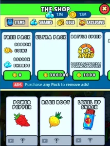 dynamons world mod apk free premium items