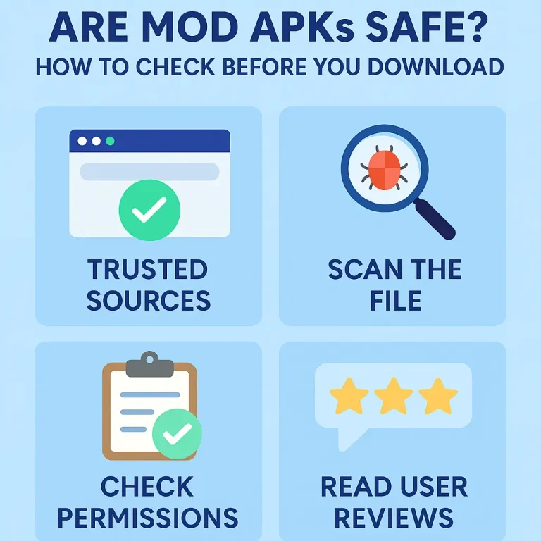 Are MOD APKs Safe? How to Check Before You Download